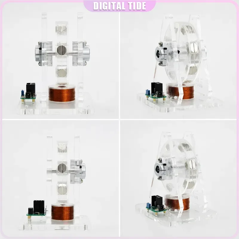 for Bedini Motor Brushless Motor Model DIY Pseudo Perpetual Motion Machine Disc type Machine Science and Education Equipment