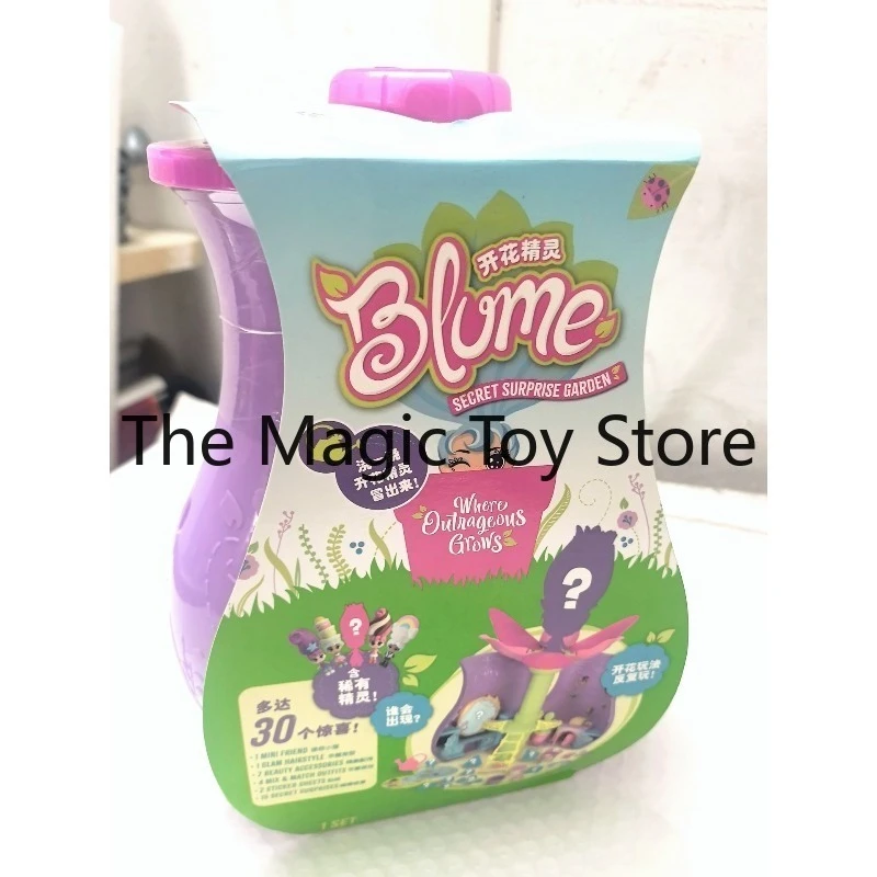 Original Blume Pop Potted Doll Flower Pot-Style Blind Box Figurine Collectible Toy
