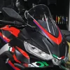 Motorrad Zubehör Acryl Frontscheibe Windschutz Abdeckungen Kit Für Aprilia RS457 rs457 RS457 2024 2025 4