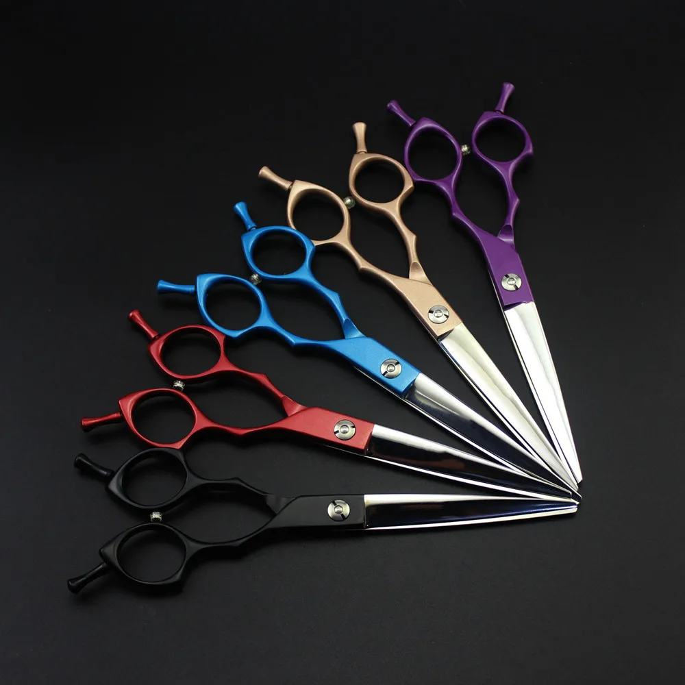 

Professional Japan 440c steel 6.5 '' pet dog grooming hair scissors Cutting barber tools haircut shears Hairdressing scissors
