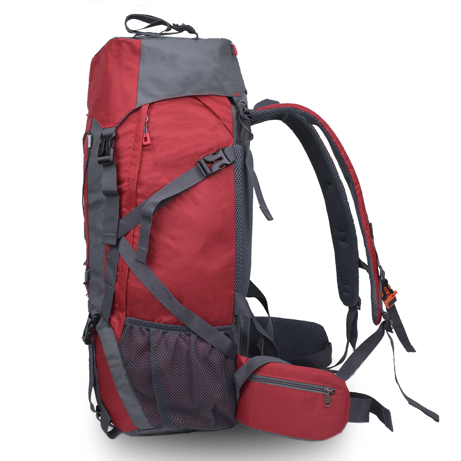 

New Men's 70L Anti-splashing Large-Capacity Backpack for Outdoor Mountaineering Camping Travel