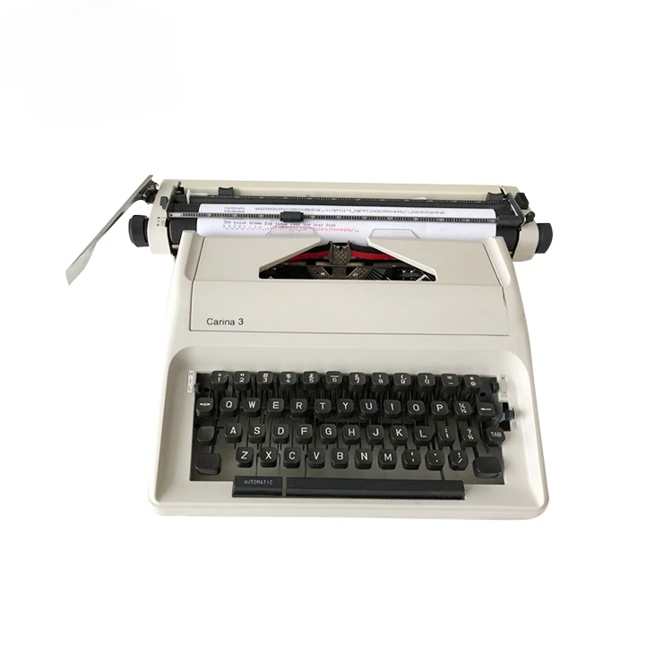 New Manual Model13'' Carnia Typewriter