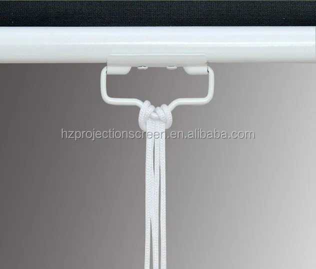 Schermo del proiettore da 120 ''schermo di proiezione manuale Pull Down schermo HD formato 1:1 per Home Cinema theatre