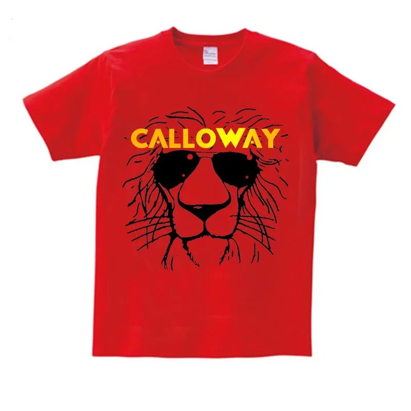 Calloway Lion Face Shirt Lion Rockstar Face T-shirt Cool Lion Head Shirt Kids Summer T Shirt Boys Girls Children Teen Boys Shirt