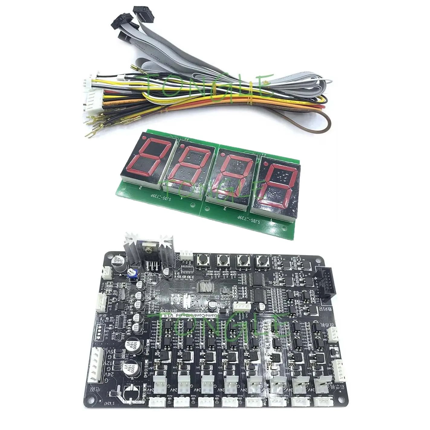 1PCS Arcade Coin-Operated Ticket Game Hitting Frog Mouse PCB Board Children Game Machine Mainboard