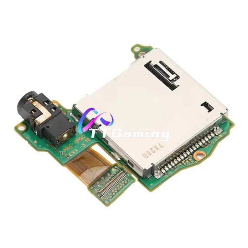 Imagen 2 del producto Nueva bandeja lectora de ranura para tarjeta de cartucho de juego con puerto de conector para auriculares HAC-TPGC de repuesto para Nintendo Switch V1 V2 piezas de reparación