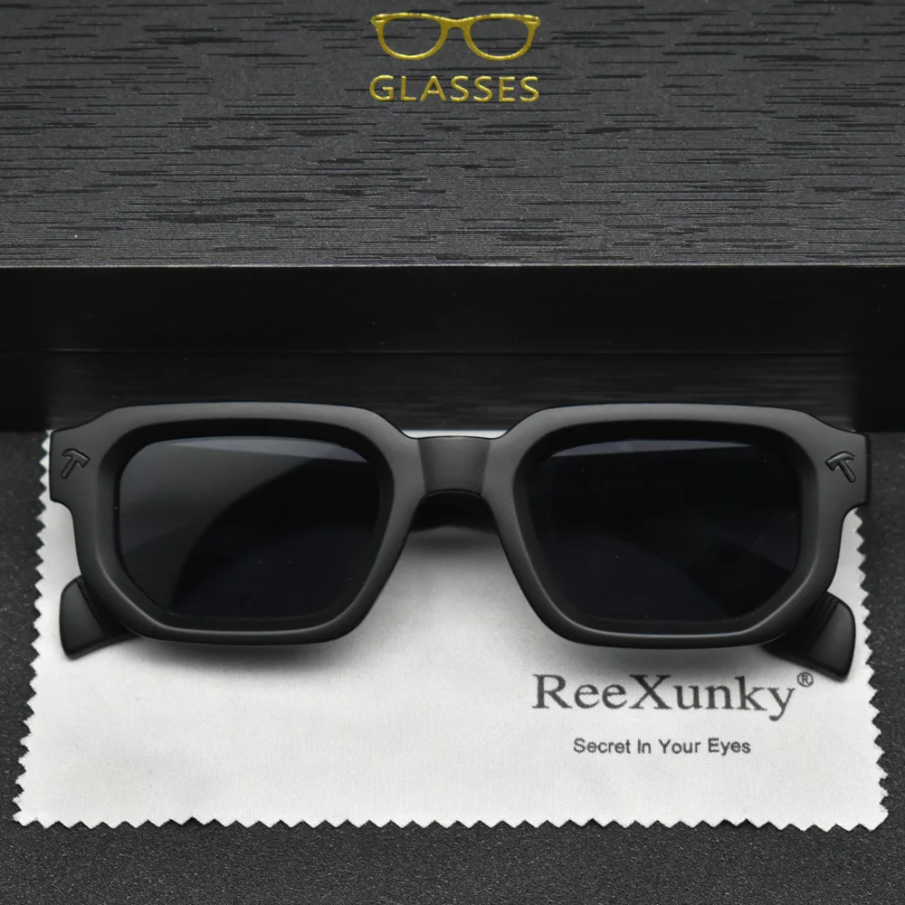 

Vintage Luxury Designer Square Sunglasses Men Women 2025 Fashion Retro Sun Glasses Outdoor Gradient Shades Eyewear Oculos UV400
