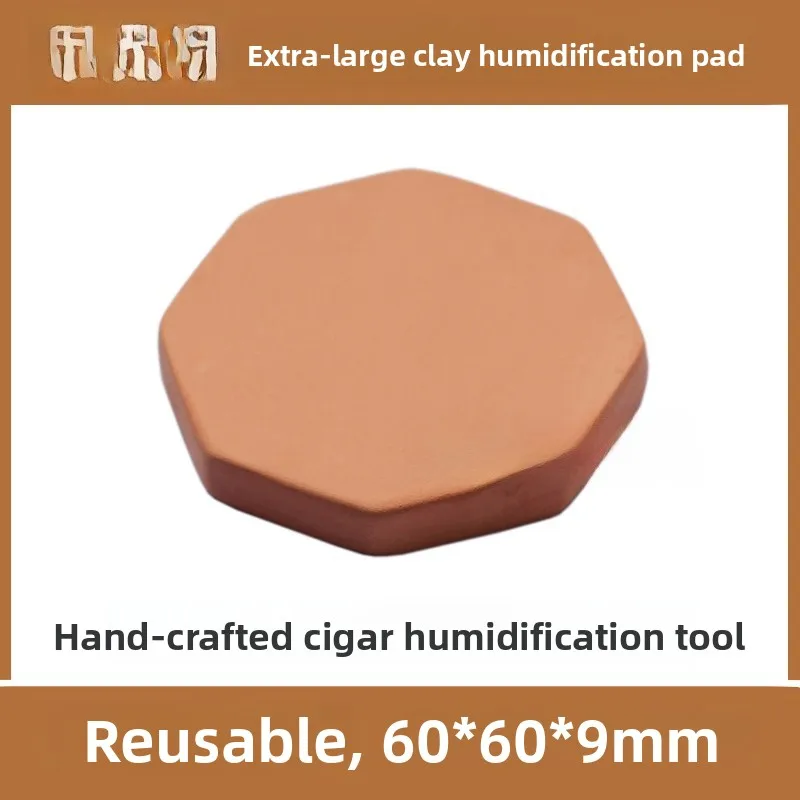 

Large Octagonal Clay Moisture Retention Sheets for Hand Rolling Cigars Tobacco Sustenance Tools Handmade Smoking Accessories
