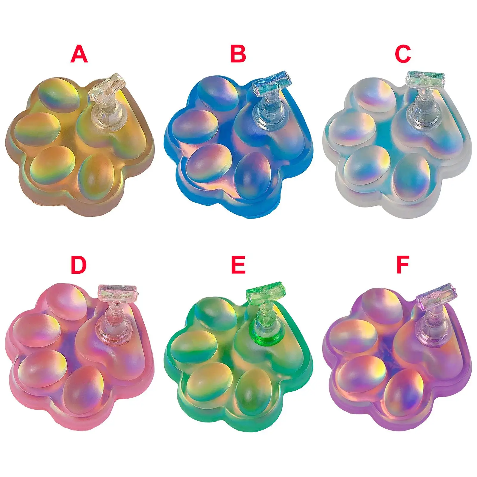 Acryl Nail Art Übungsständer Training Katzenklaue wiederverwendbar für Heimwerker