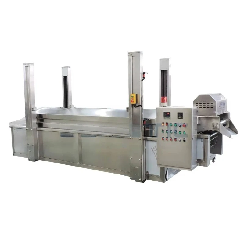 Customized High Efficiency Continuous Fried Chicken Fries Potato Chips Fries Bread Stick Fryer