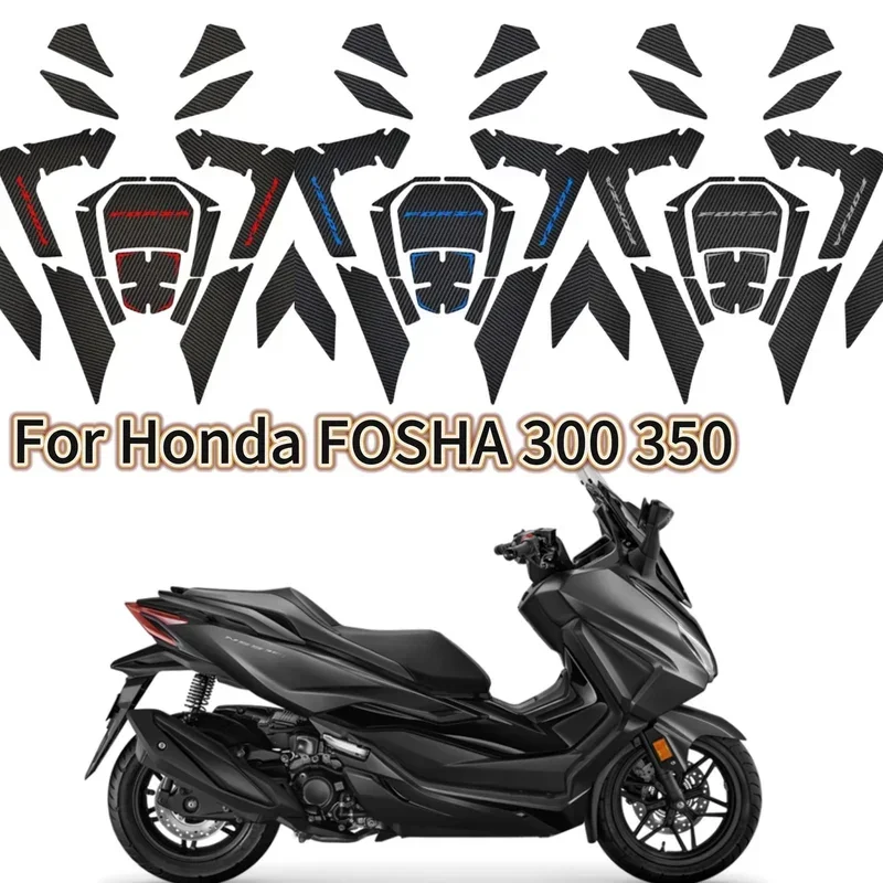 

Modified fuel tank sticker 3D body sticker board sticker for Honda Forza 300 350 125