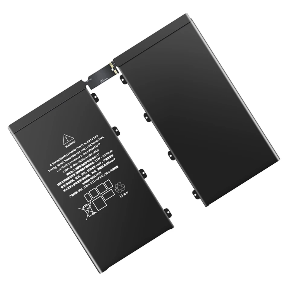 Imagem -03 - Bateria Recarregável do Tablet 10307mah Pro12.9 1st Apple Ipad Pro 12.9 A1584 A1652 A1577 Ferramentas Gratuitas