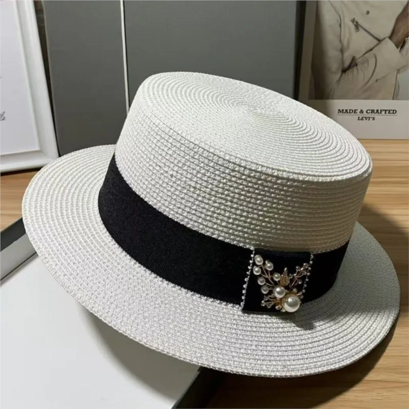 

A new style of vacation ethnic-style sunshade top hat for women with hats breathable and versatile the
