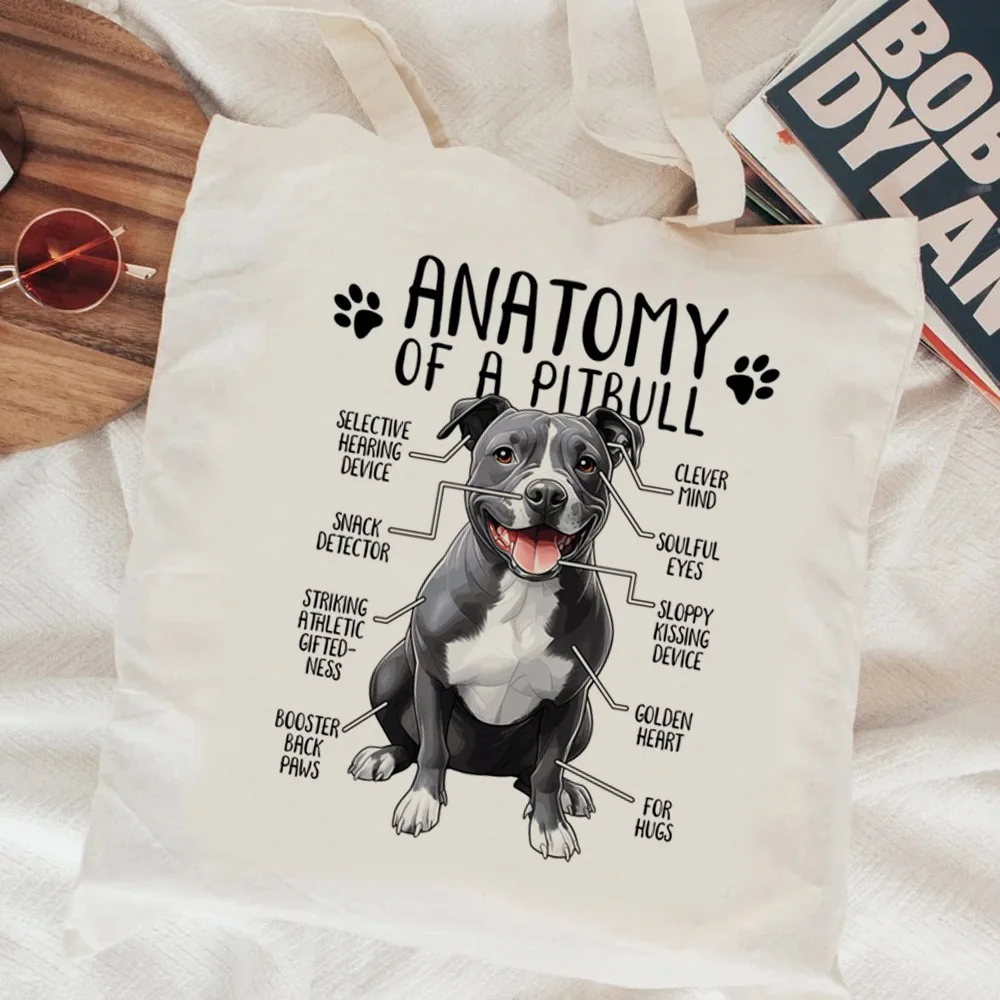 Bull Terrier shopping bag bolsa cotton tote bolsas de tela shopping bag ecobag cloth bolsas ecologicas bolsas reutilizables grab