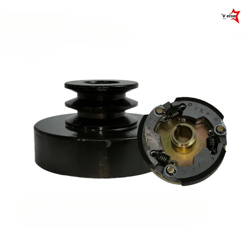 Wear Resistant Single A Double B Groove Clutch Pulley Replacement For 154 170F Sprayer Snow Sweeper Transport Cart