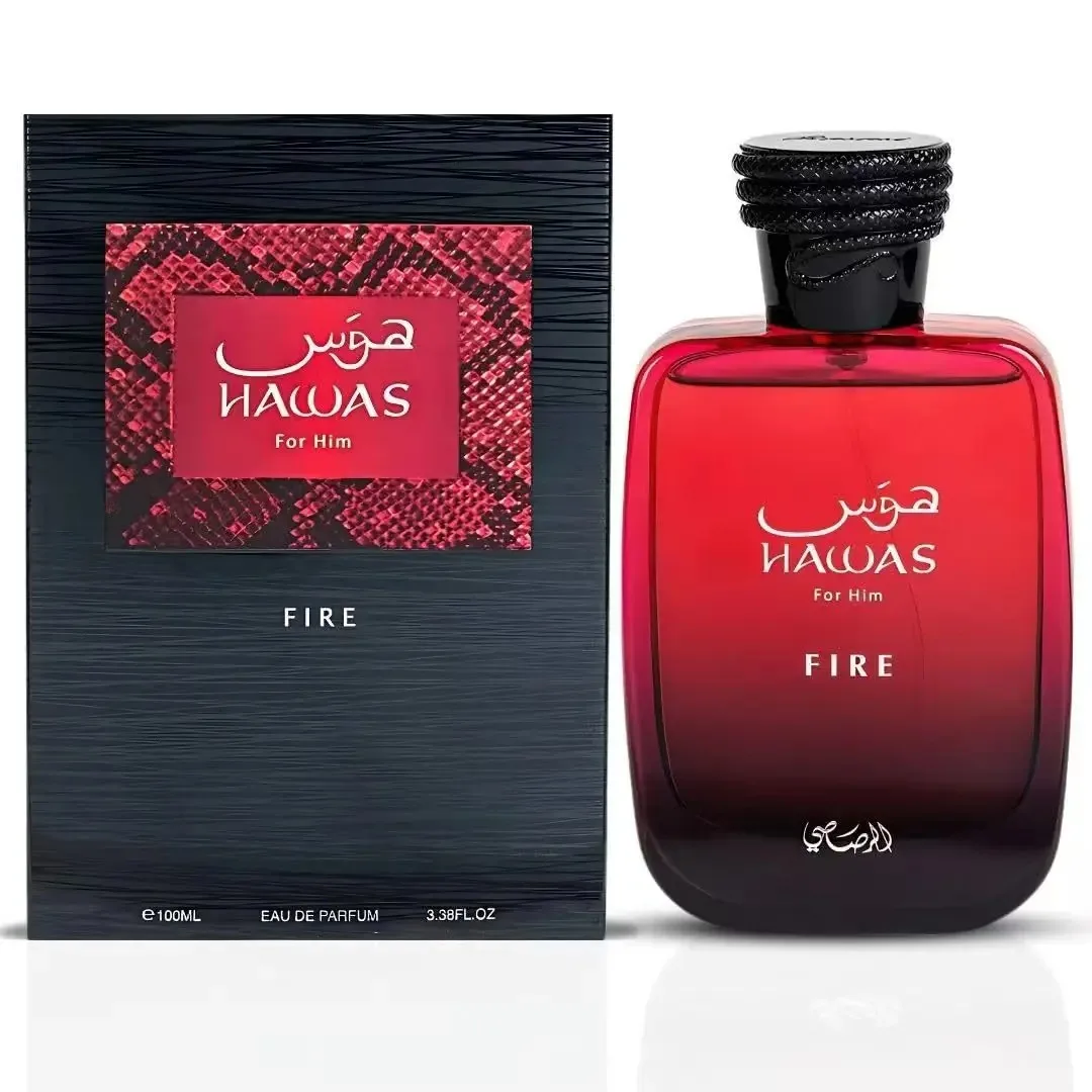 

100 ml Original Hawas Men EDP Spray Long Lasting Signature Premium Arabian Daily Elegance Refreshing Luxurious Masculine Parfum