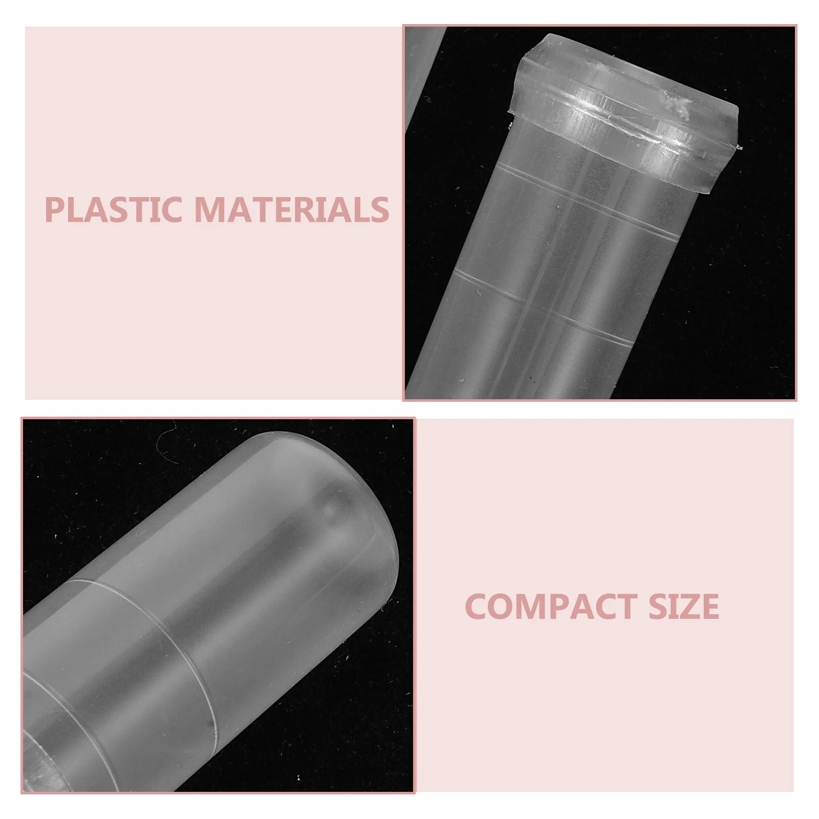 190 قطعة من أنابيب الأزهار البلاستيكية الشفافة تقفل الرطوبة يقلل من تغييرات المياه مثالية للمبتدئين قوارير الأزهار أنبوب بلاستيكي