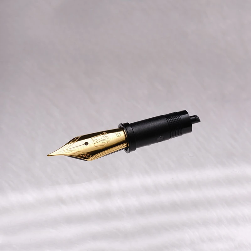 JOWO القلم بنك الاستثمار القومي رقم 6 الألمانية المستوردة قلم حبر المناقير EF F M B الذهب اكسسوارات العالمي استبدال الخط تلميح الكتابة هدية