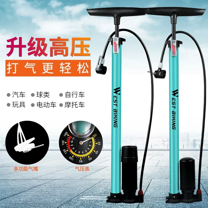 1PCS Mountain Bike High-Pressure Air Pump