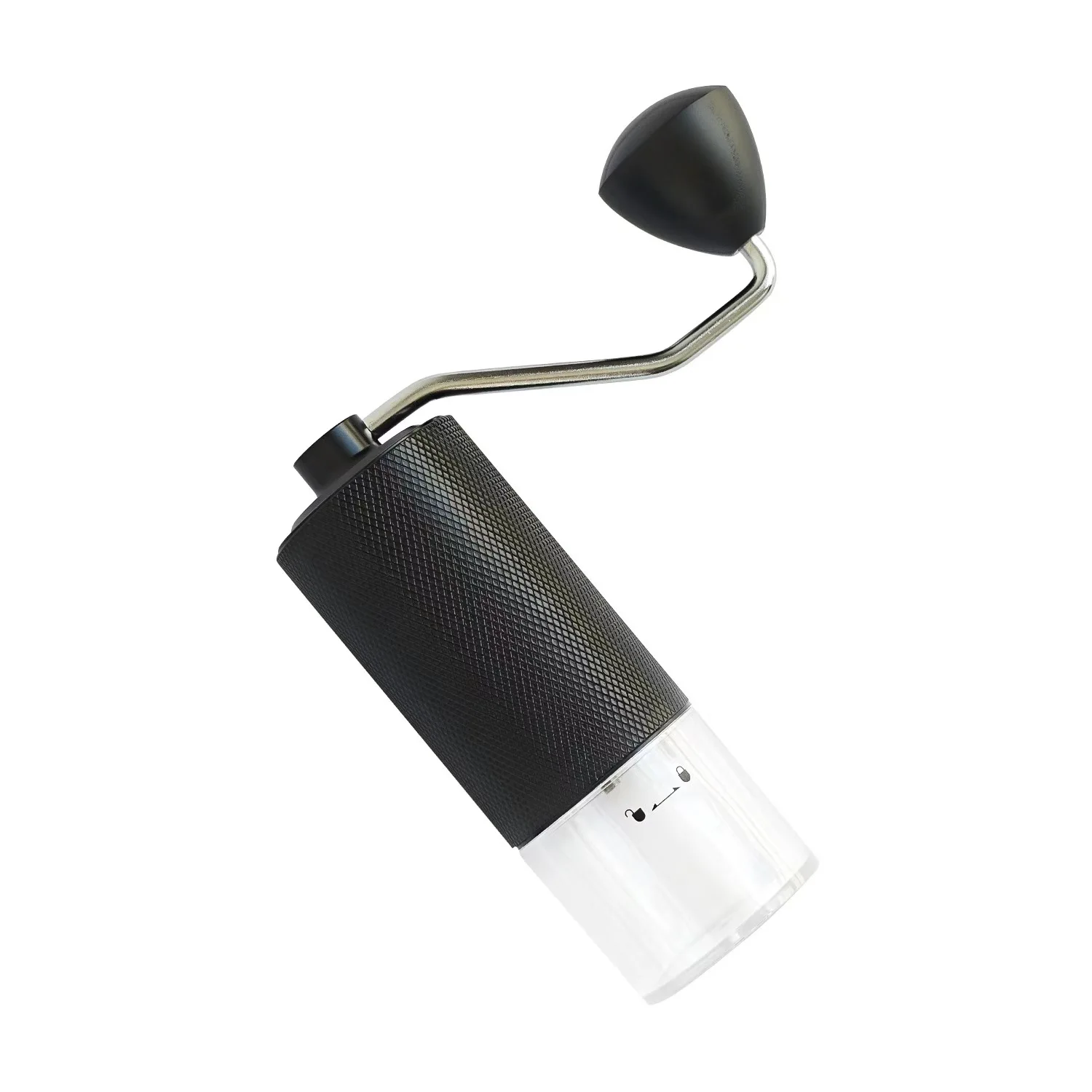 Manual Coffee Grinder,Stainless Steel Conical Burr Coffee Grinder Manual with Adjustable Setting Hand Espresso Grinder