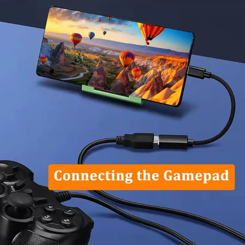 Adaptador de cabo OTG tipo C USB para conector adaptador tipo C para telefone OTG cabo de dados conversor de fone de ouvido