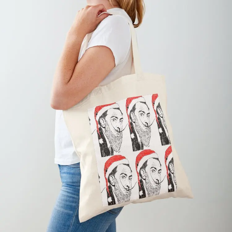 Dali Santa Tote Bag Bolsos de señora bolso de compras mujer Bolsos de mujer bolso de mano grande