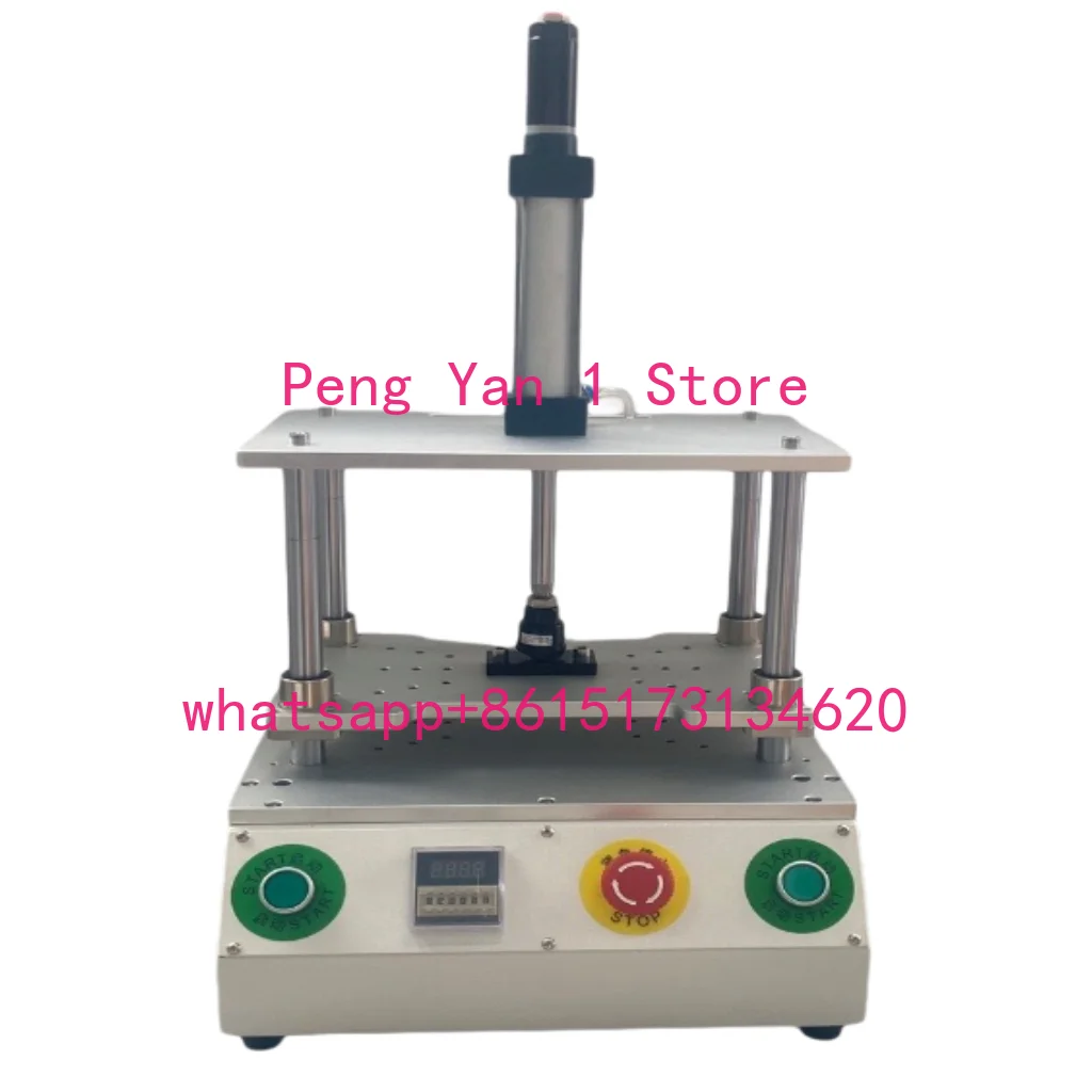 Desktop pneumatic pressure-holding machine, without protection