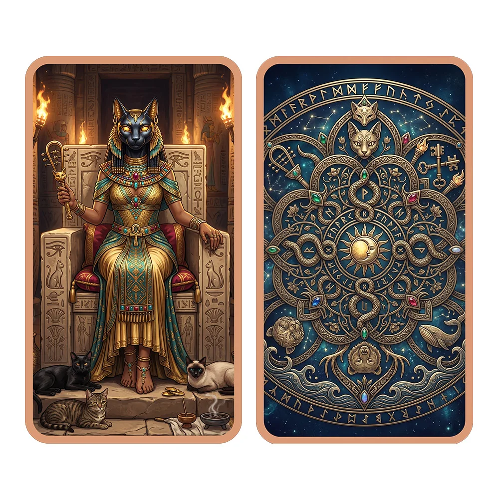 Ancient Egyptian Cat Goddess 999 Fine Copper Bar 1 oz Pure Copper Collection Bar Gift for Cat Lovers