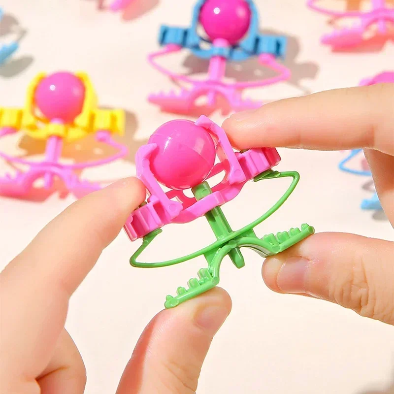 Fingertip Push Shoot Balls Toys Kids Birthday Party Favor School Reward Boy Girl Guest Gifts Goodie Bag Filler