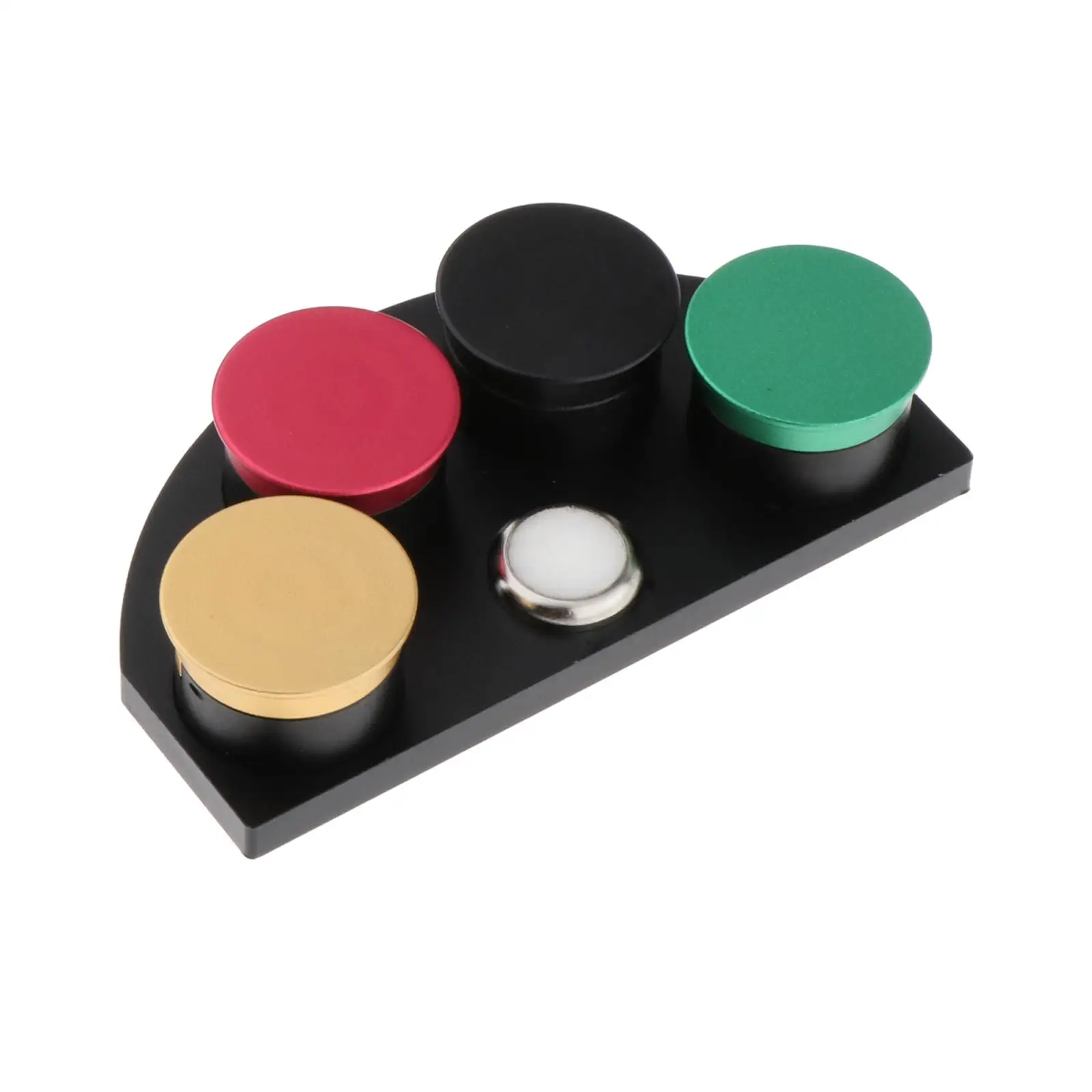 

Oil Cup Stand 4 Dish Practical Oil Dish for Maintenance Watchmakers Amateurs Colorful