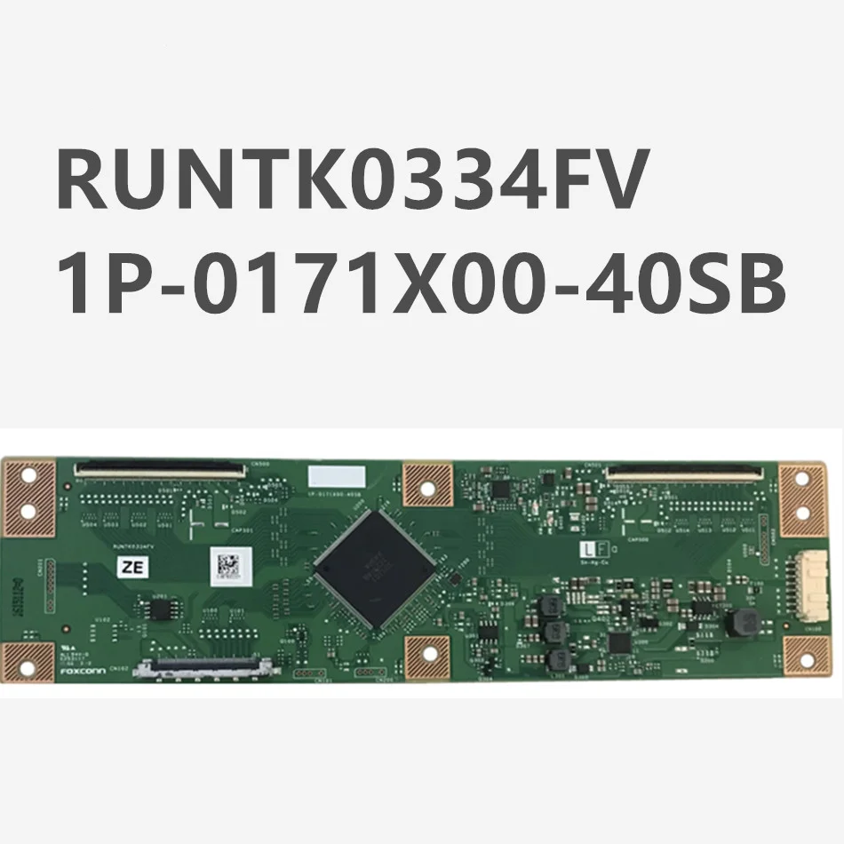 T-CON Conselho lógico para LCD-60TX4100A, RUNTK0334FV ZA ZS, 1P-0171X00-40SB, 70uk6500Plb, LC-60ul7652k, LCD-60SU478A, 60SU575A