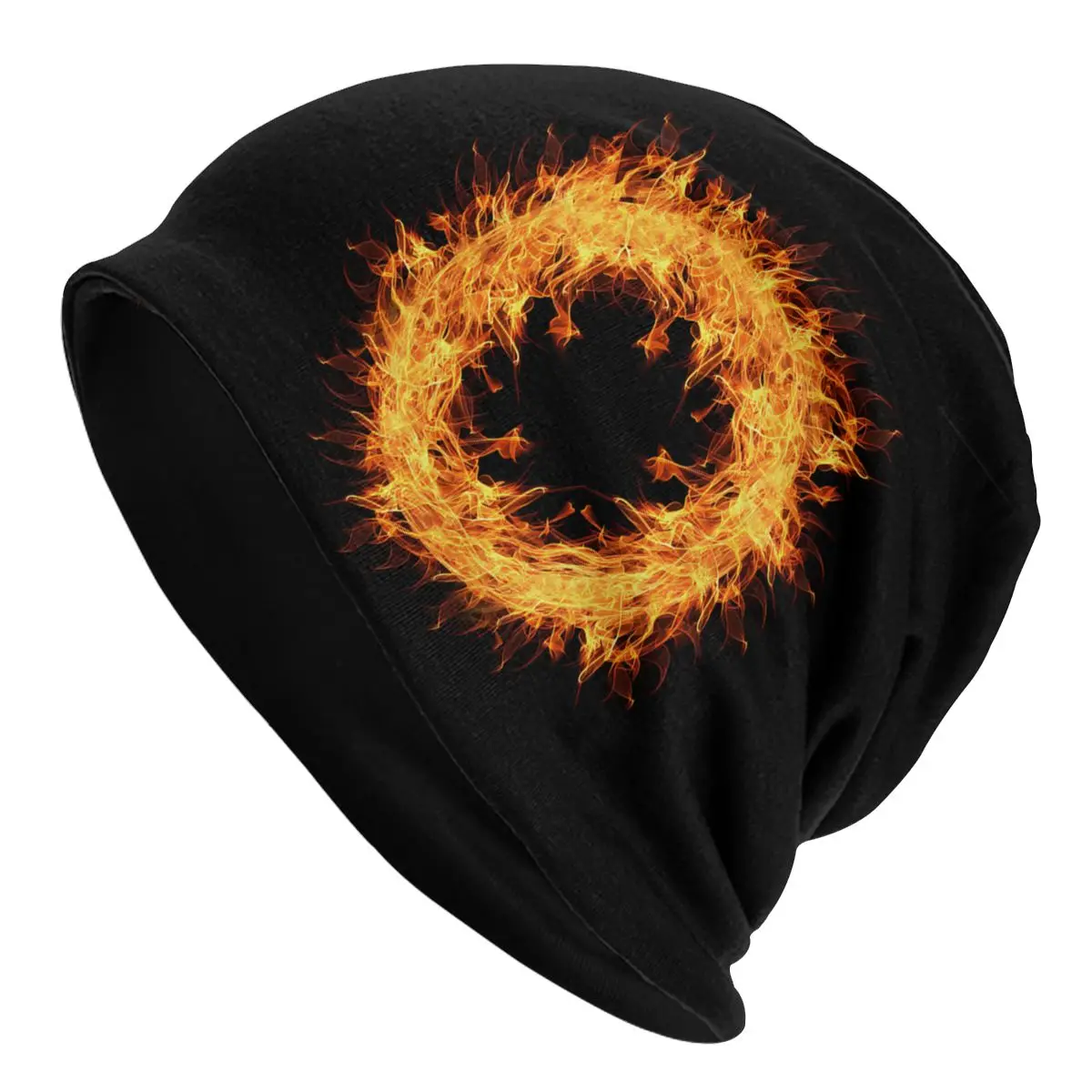 Ring Outdoor Beanie Caps Hot Fire Racing Skullies Beanies Ski Caps Soft Thin Bonnet Hats