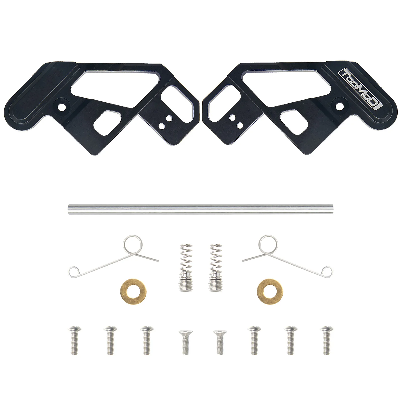 CW-01 Aluminum Rear Axle Holder with Built in Spring for  Tamyia RC CW01 Lunch Box Midnight Chassis Upgrades Parts