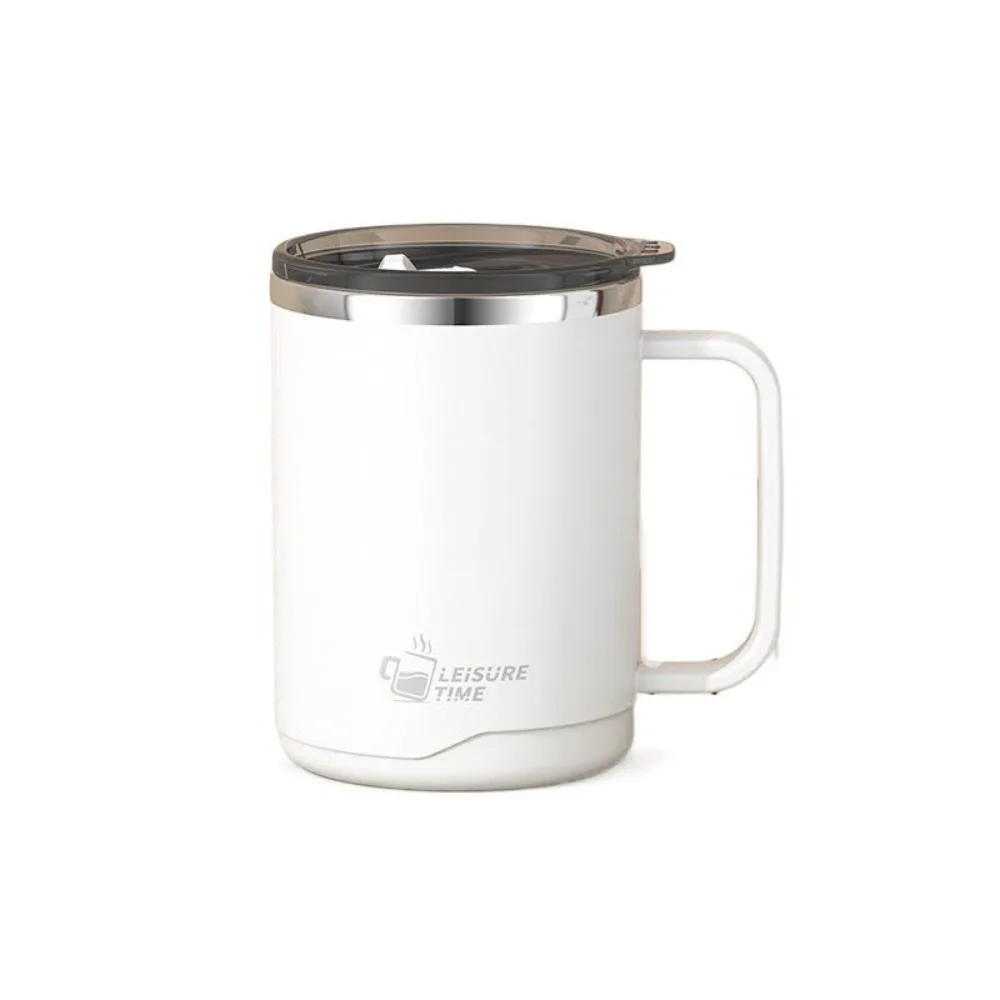 

Portable 304 Stainless Steel Insulated Mug Double-layer Heat-resistant Water Cup 500ML Leak-proof Milk Tea Cup Tea
