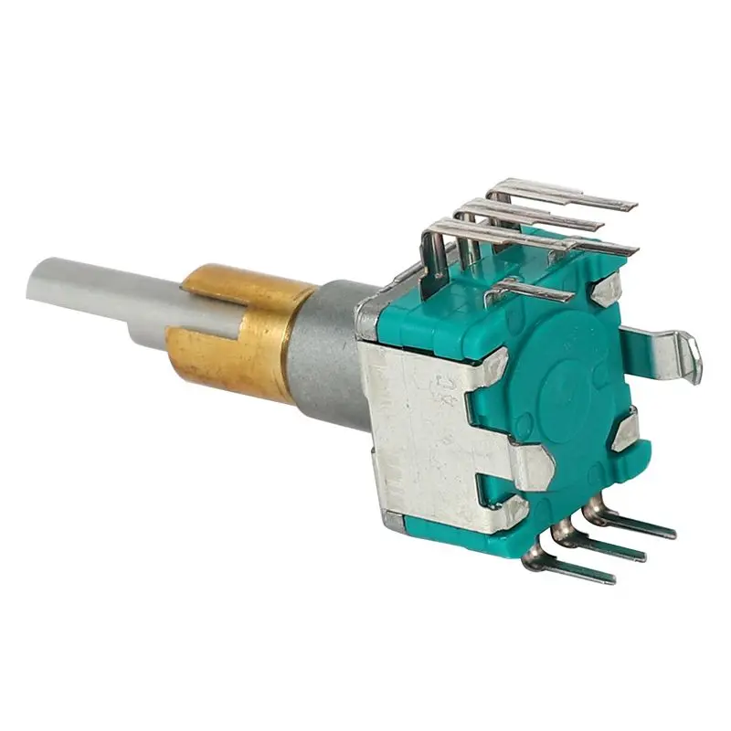 ABKS-6X EC11EBB24C03 Dual Axis Encoder With Switch 30 Positioning Number 15 Pulse Point Handle 25Mm