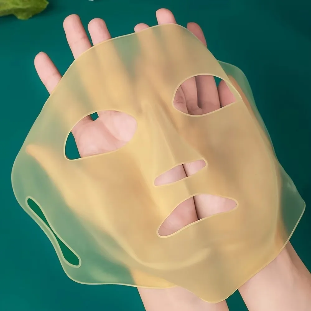 Soporte para mascarilla Facial de silicona reutilizable, diseño colgante de oreja, cubierta para mascarilla Facial hidratante 3D, máscara auxiliar antiarrugas