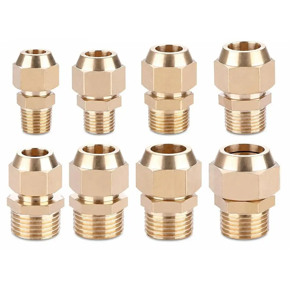 Brass Flare Adapter 1/4