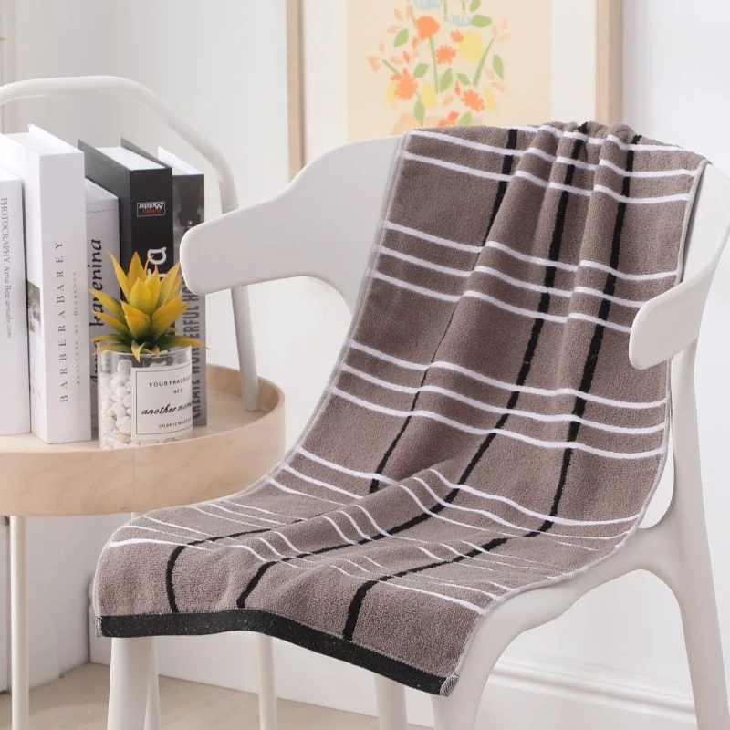 40x90 Extra Long Bath Towel Cotton Adult Large Thickened Sport Towel Fitness Absorbent Sweat Deep Color Big Towel