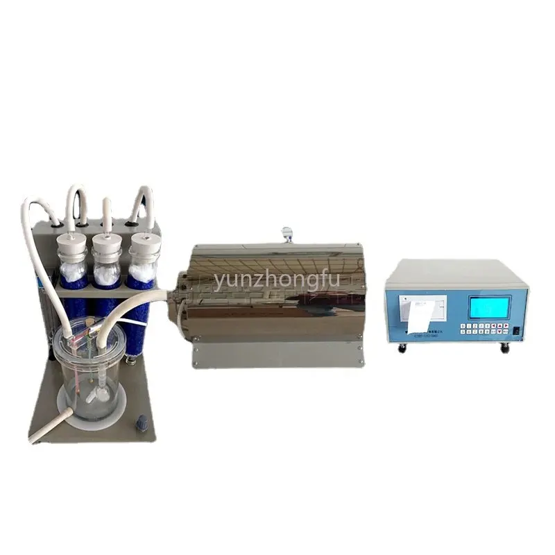 Automatic Sulfur Analyzer Fast Sulfur Content Detection Instrument Coal Sulfur Measuring Instrument Coal Laboratory Equipment