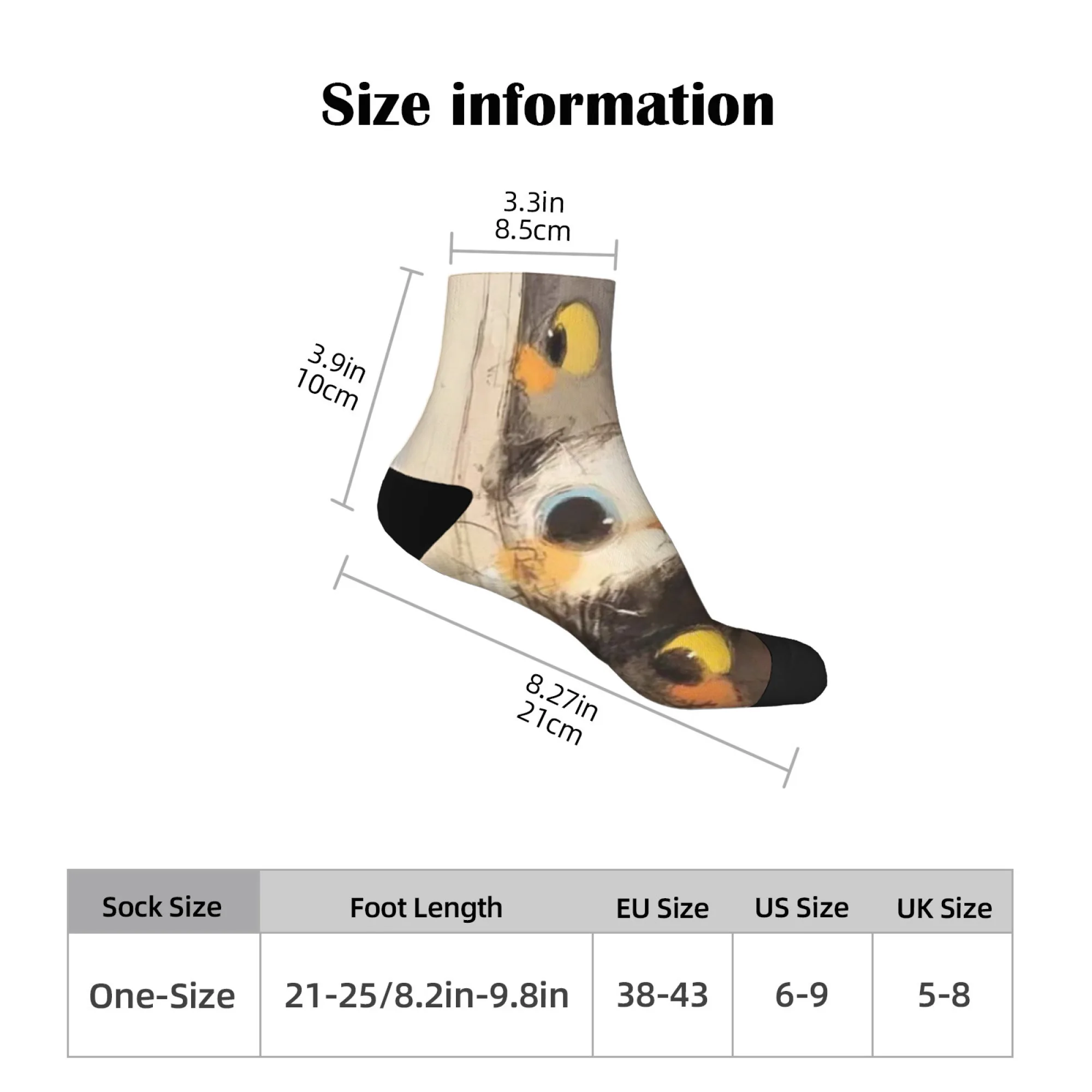 Tre simpatici calzini corti per gatti in misto poliestere, comodi calzini casual per donna, uomo, unisex, morbidi, traspiranti, leggeri, alla moda