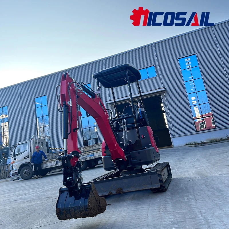 

Hot selling 1.8-ton Mini Crawler Mini Excavator Farm Mini Excavator Top Engine for Sale