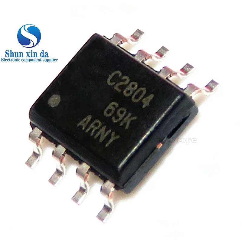 5PCS UCC2804DRG4 SOP8 UCC2804D UCC2804 SOP-8 In Stock IC Chipset