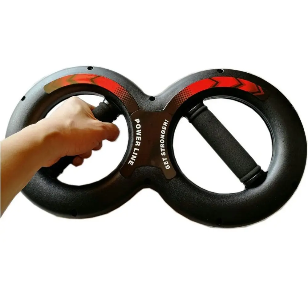 

8-shaped Hand Strength Grip Trainer 5/10/15/20/30KG Soft Handle Forearm Strength Trainer ABS Portable Arm Exerciser Build Muslce