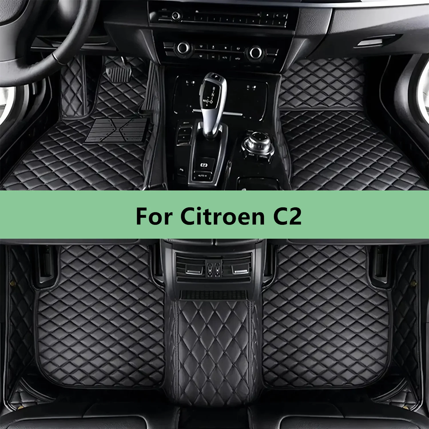 

Auto Carpets Car Floor Mats For Citroen C2 2006 2007 2008 2009 2010 2011 2012 2013 Floor Mats for Car Men Women Car Accessories