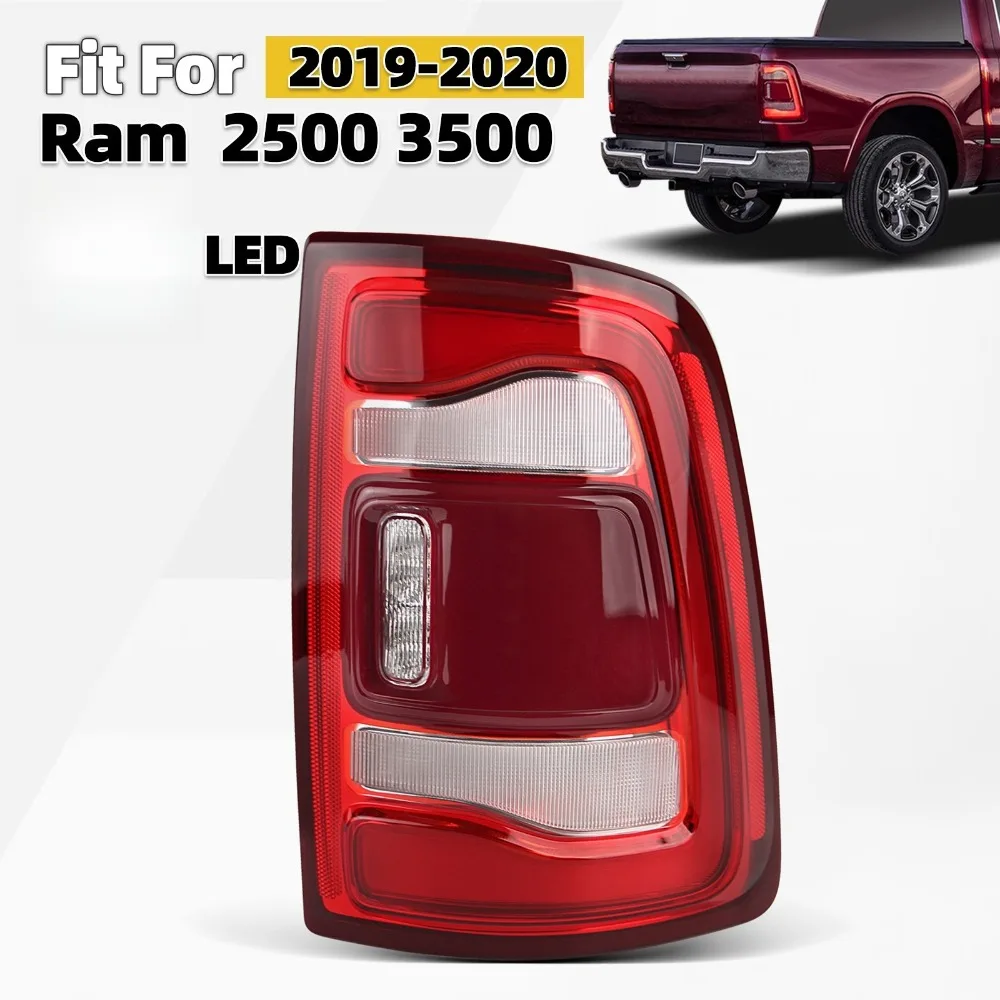 

[LED] Для RAM 2500 3500 2019-2024 годов, хромированная накладка, задний фонарь правый (пассажирская сторона) с функцией контроля слепых зон