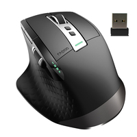 Rapoo MT750L/MT750S Multi-mode Rechargeable Wireless Mouse Ergonomic 3200 DPI Bluetooth Gaming Mouse Easy-Switch Up to 4 Devices