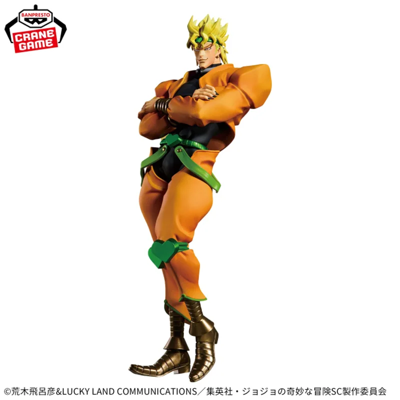 

Genuine Original Bandai Banpresto Jojo's Bizarre Adventure Stardust Crusaders Mometria Dio PVC Anime Figure Model Toys Gift Doll