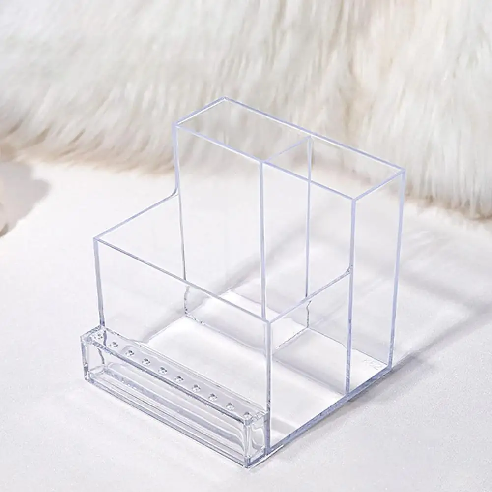 Storage Rack  Strong Minimalist Lightweight  Transparent Design Nail Art Case Household Goods