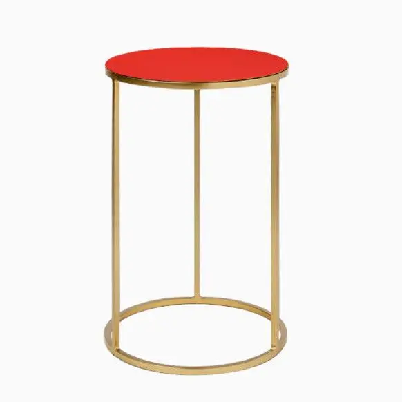 ss-Creative Sofa Side Table Small Round Table for Home Living Room Simple and Modern Round Corner Tables Bedroom Bedside Tables