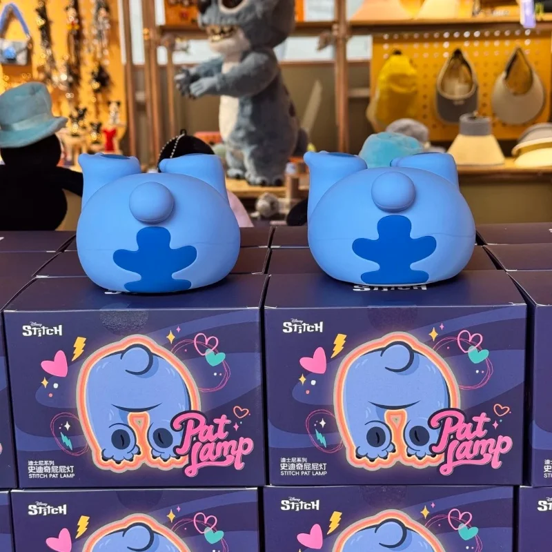 

Sunday Home Disney Stitch Butt Lamp Home Furnishings Room Decoration Magnetic Tapping Lamp Ornaments Gifts For Children